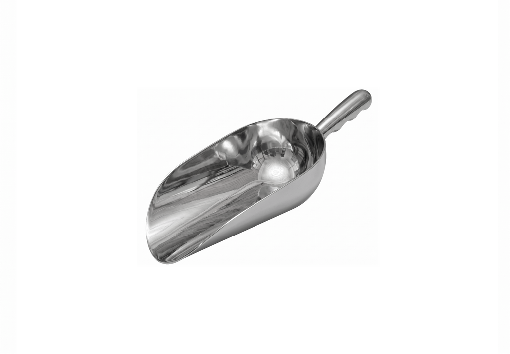 Schaufel rund Aluminium OZ 320 ml