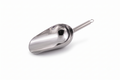 Round stainless steel 18/8 food scoop 150 ml