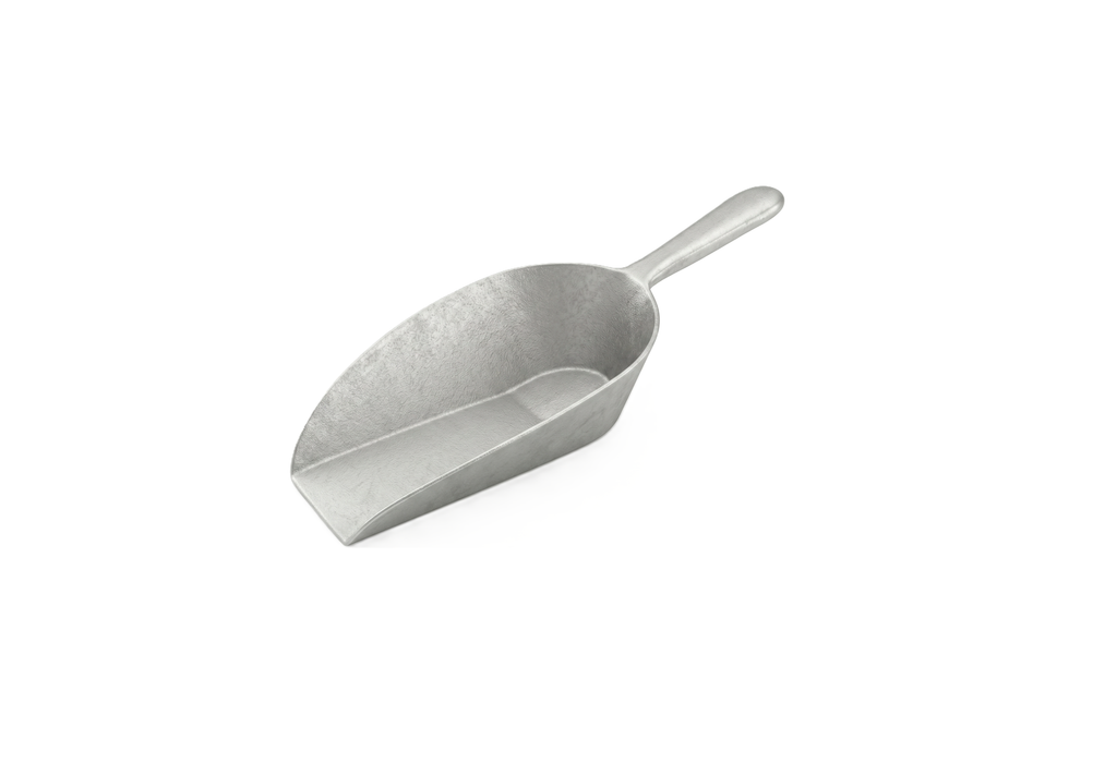 Pala plana de aluminio OZ 165 ml