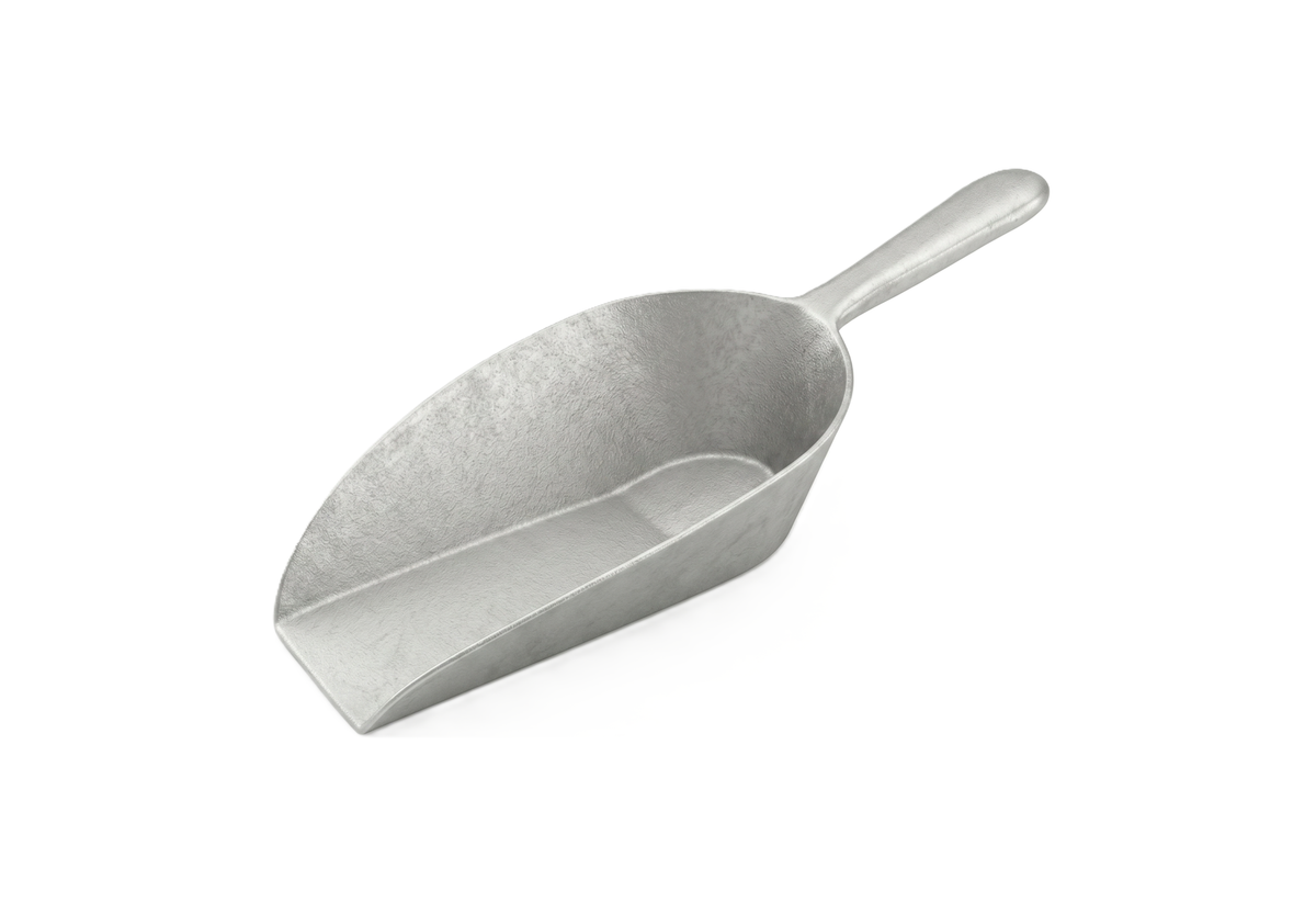 Pala plana de aluminio OZ 450 ml