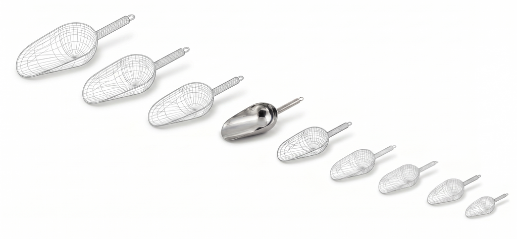 Sessola tonda inox 18/8 350ml
