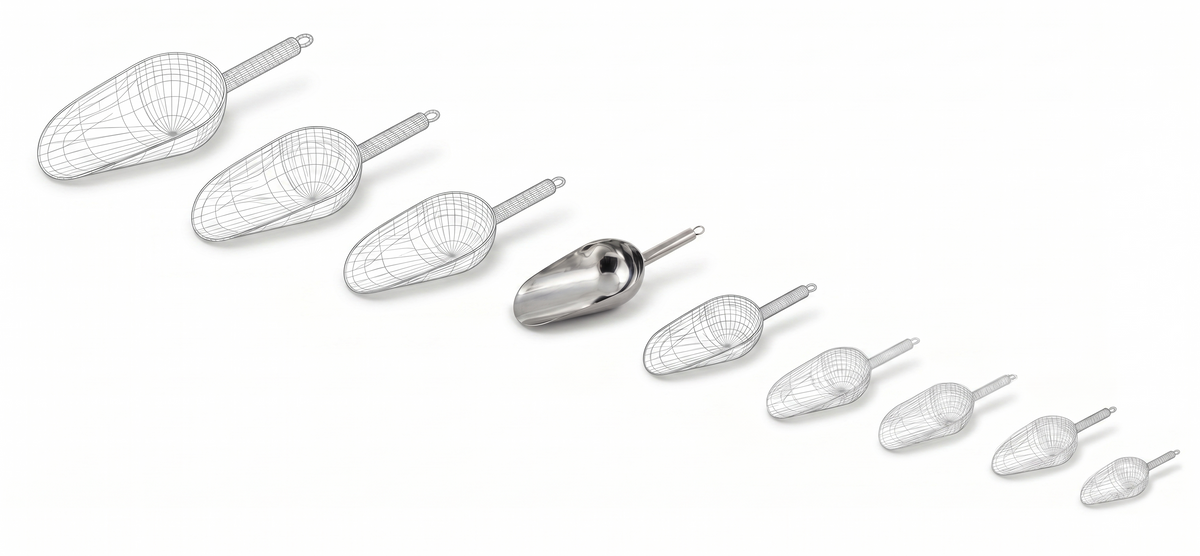 Sessola tonda inox 18/8 350ml
