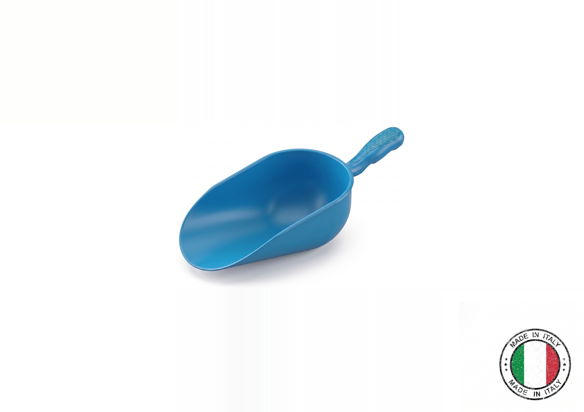Round plastic food scoop 150 ml