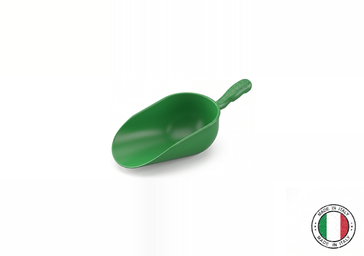 Round plastic food scoop 150 ml