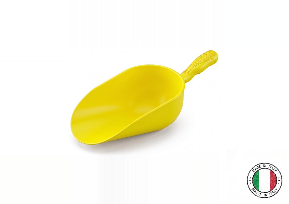 Round plastic food scoop 325 ml