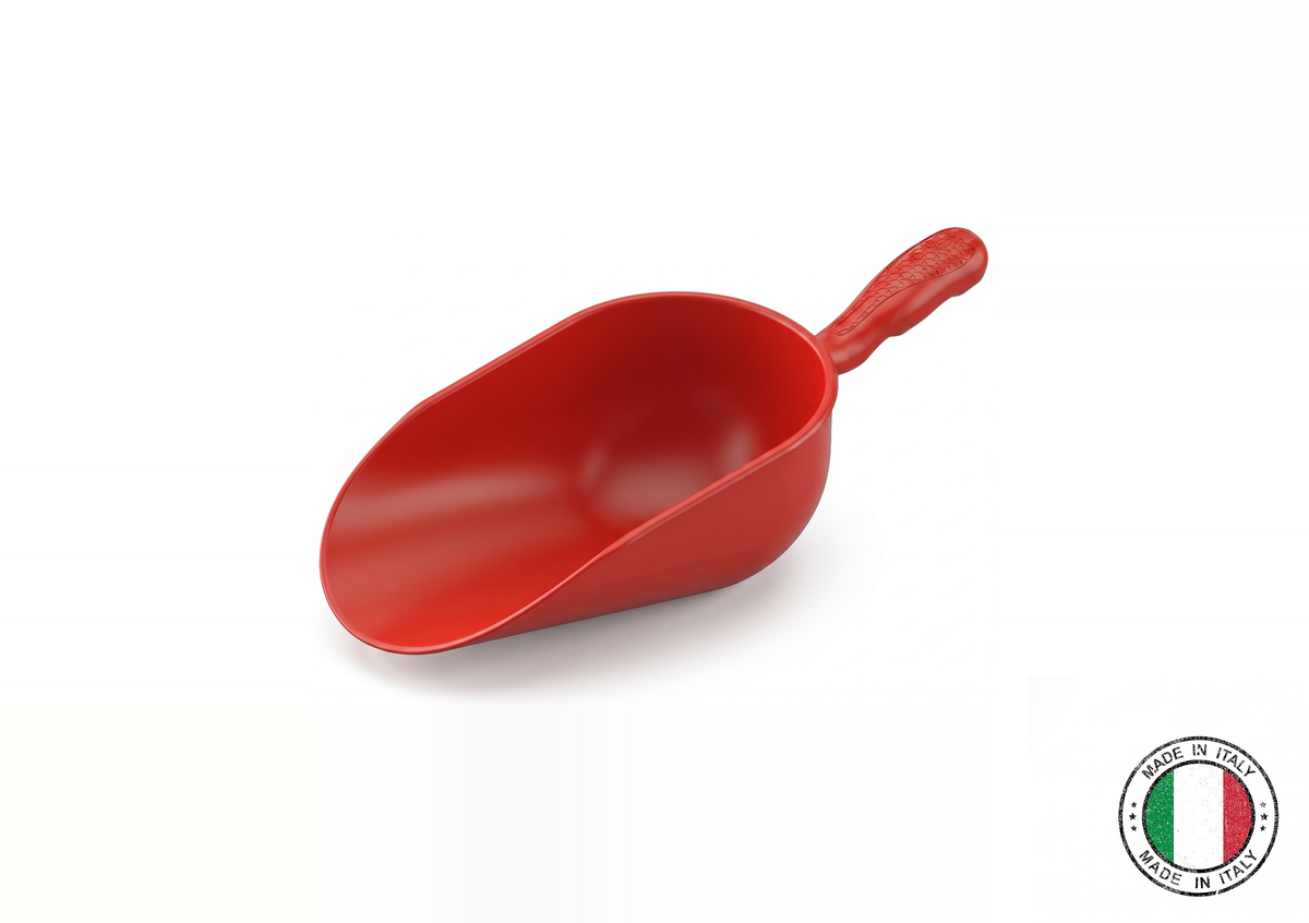 Round plastic food scoop 325 ml