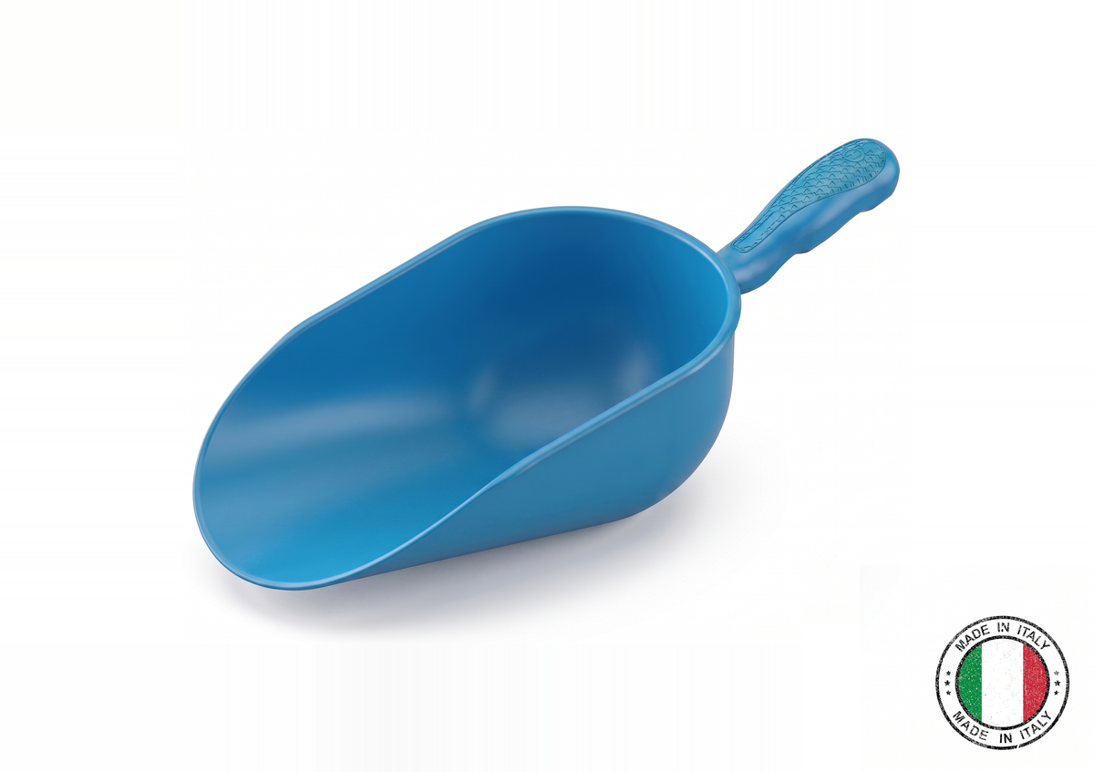 Round plastic food scoop 625 ml
