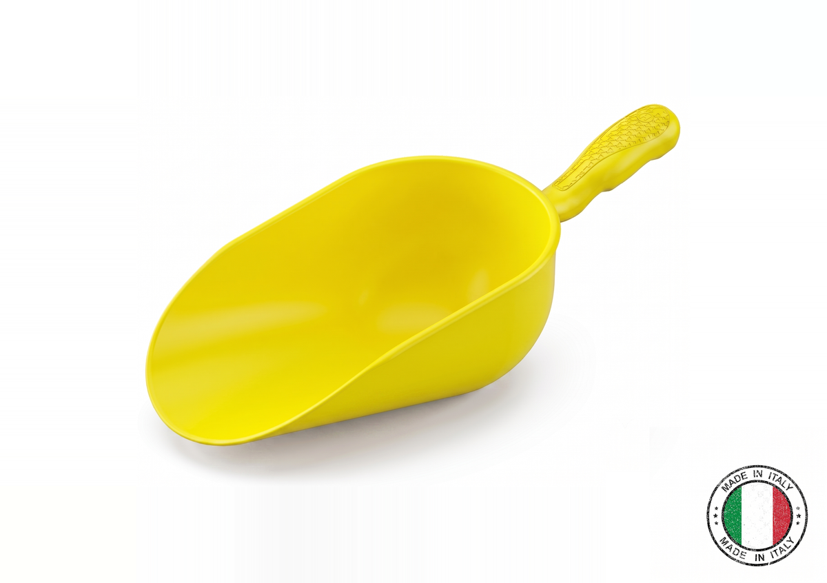 Round plastic food scoop 625 ml