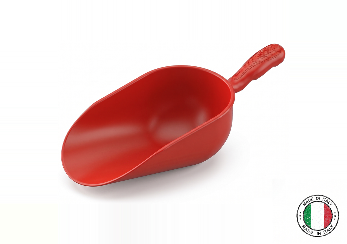 Round plastic food scoop 625 ml