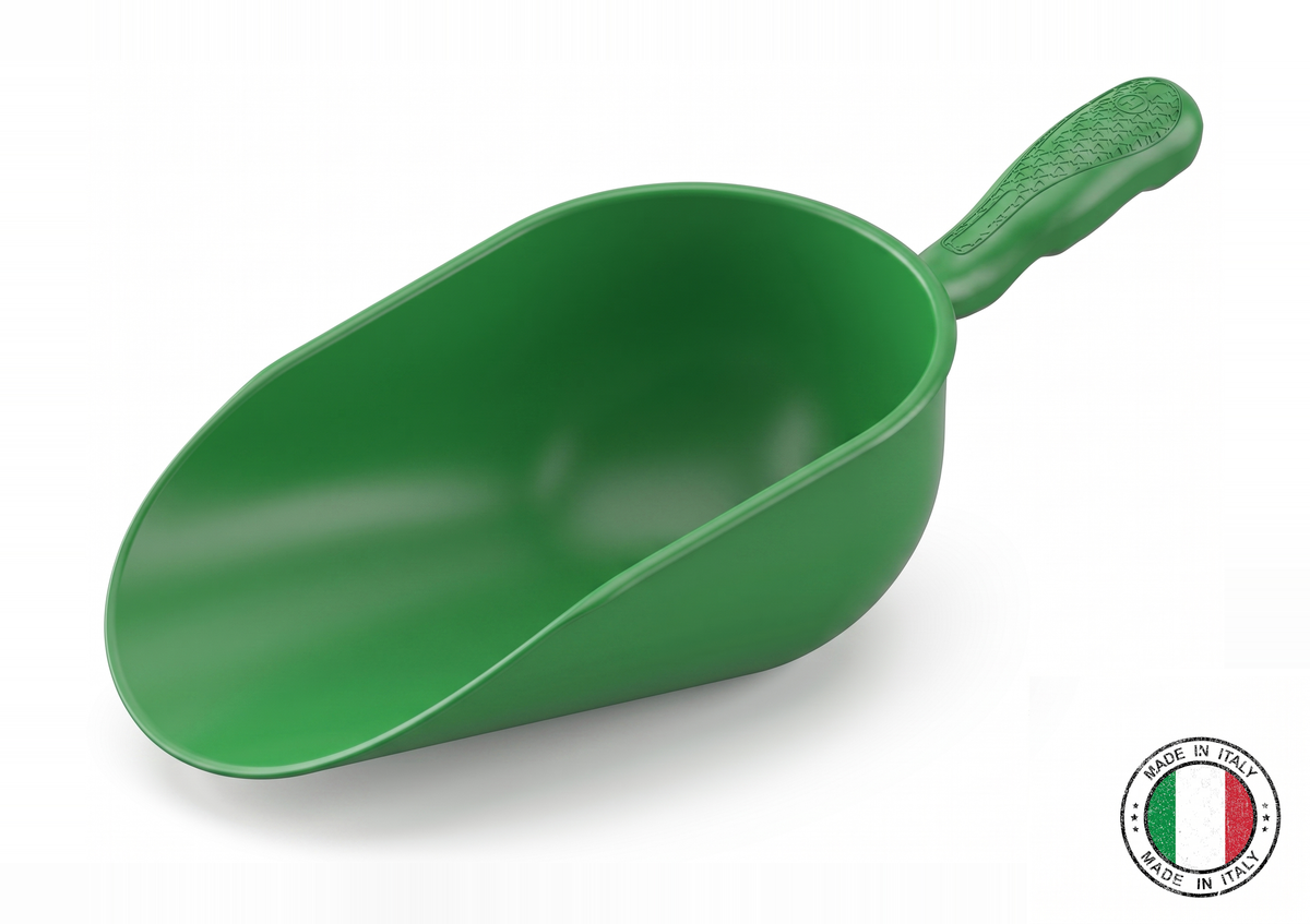 Round plastic food scoop 1550 ml