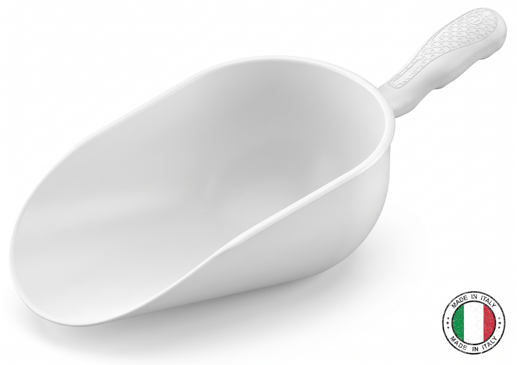 Pala redonda para alimentos de plástico 2600 ml