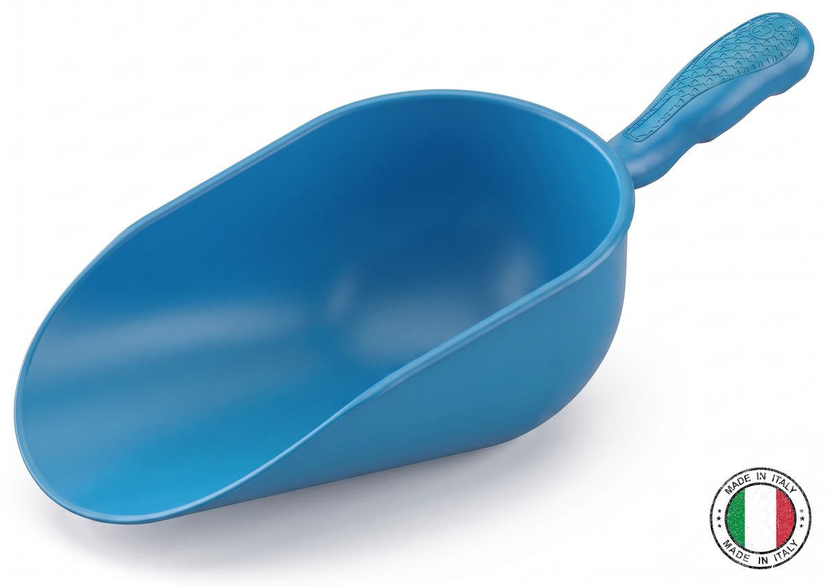 Round plastic food scoop 2600 ml