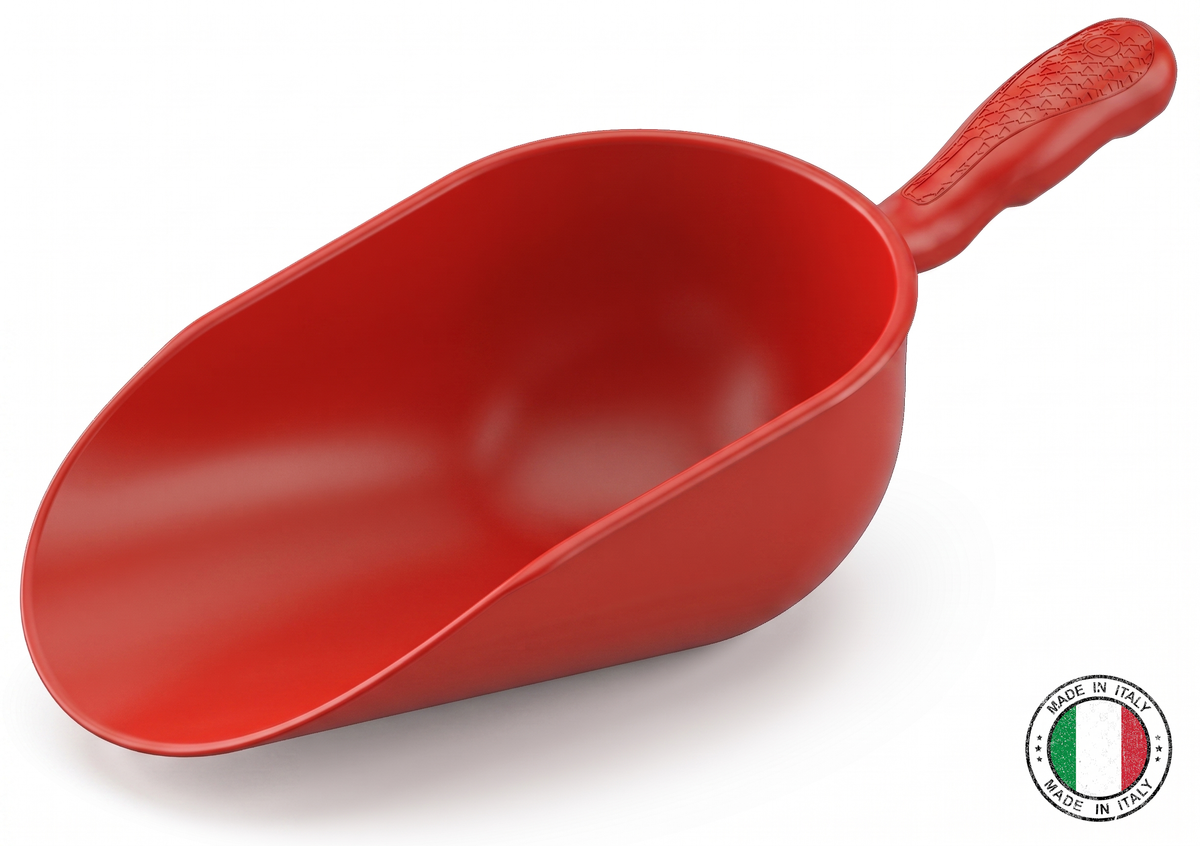 Round plastic food scoop 2600 ml