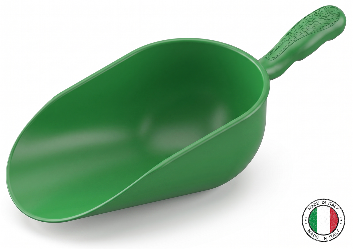 Round plastic food scoop 2600 ml