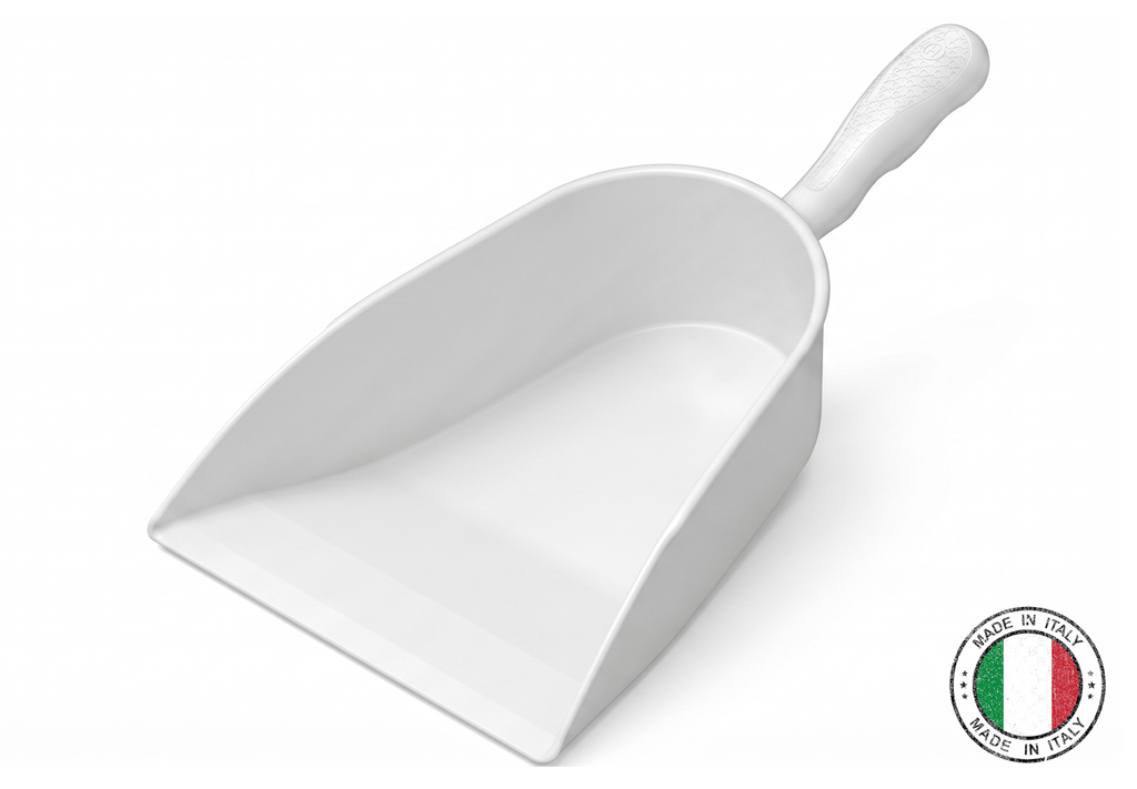 Pelle à ingrédients plate en plastique 2400 ml