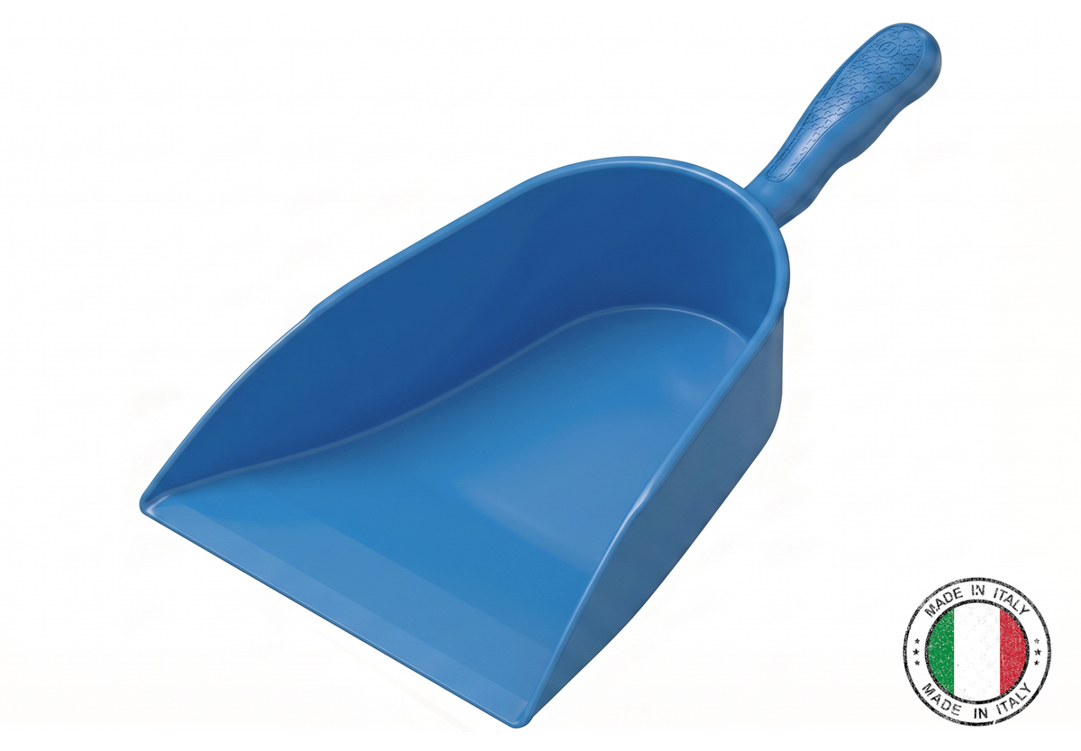 Flat plastic food scoop 2400 ml
