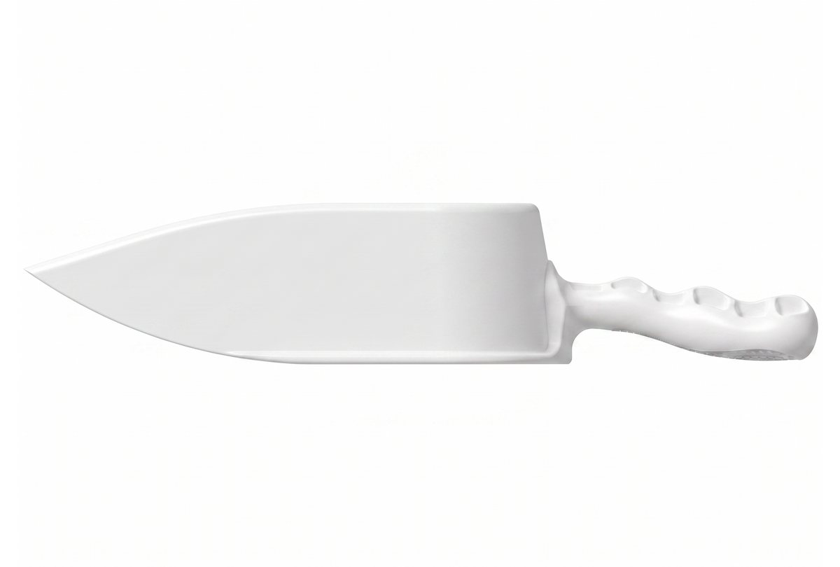 Flat plastic food scoop 2400 ml