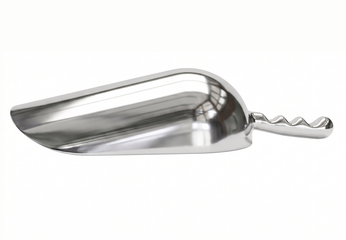 Pala redonda de aluminio OZ 2600 ml