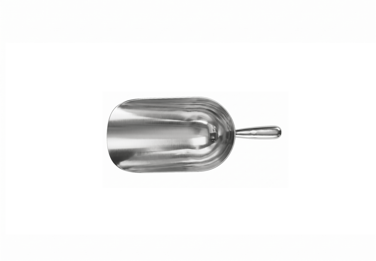 Pala redonda de aluminio OZ 320 ml