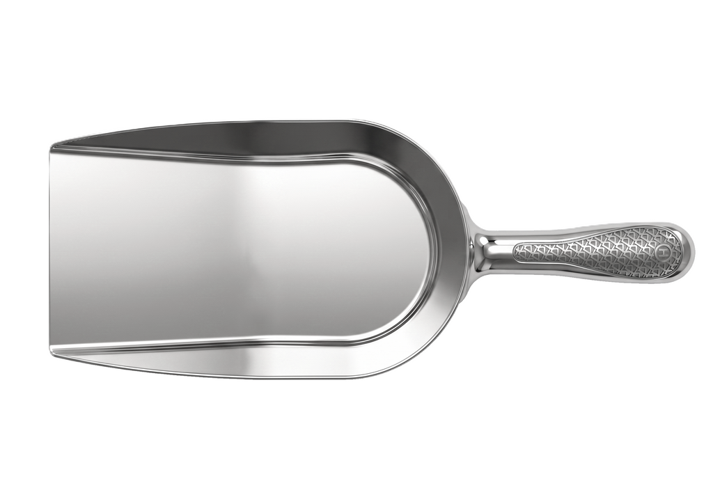 Pelle à ingrédients plate en aluminium 1500 ml