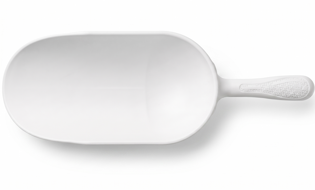 Pala redonda para alimentos de plástico 2600 ml