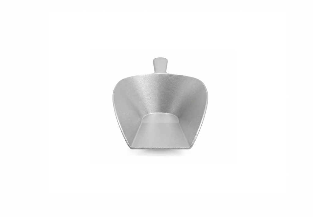 Pala plana de aluminio OZ 165 ml