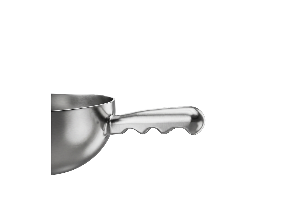 Pala redonda de aluminio OZ 2600 ml