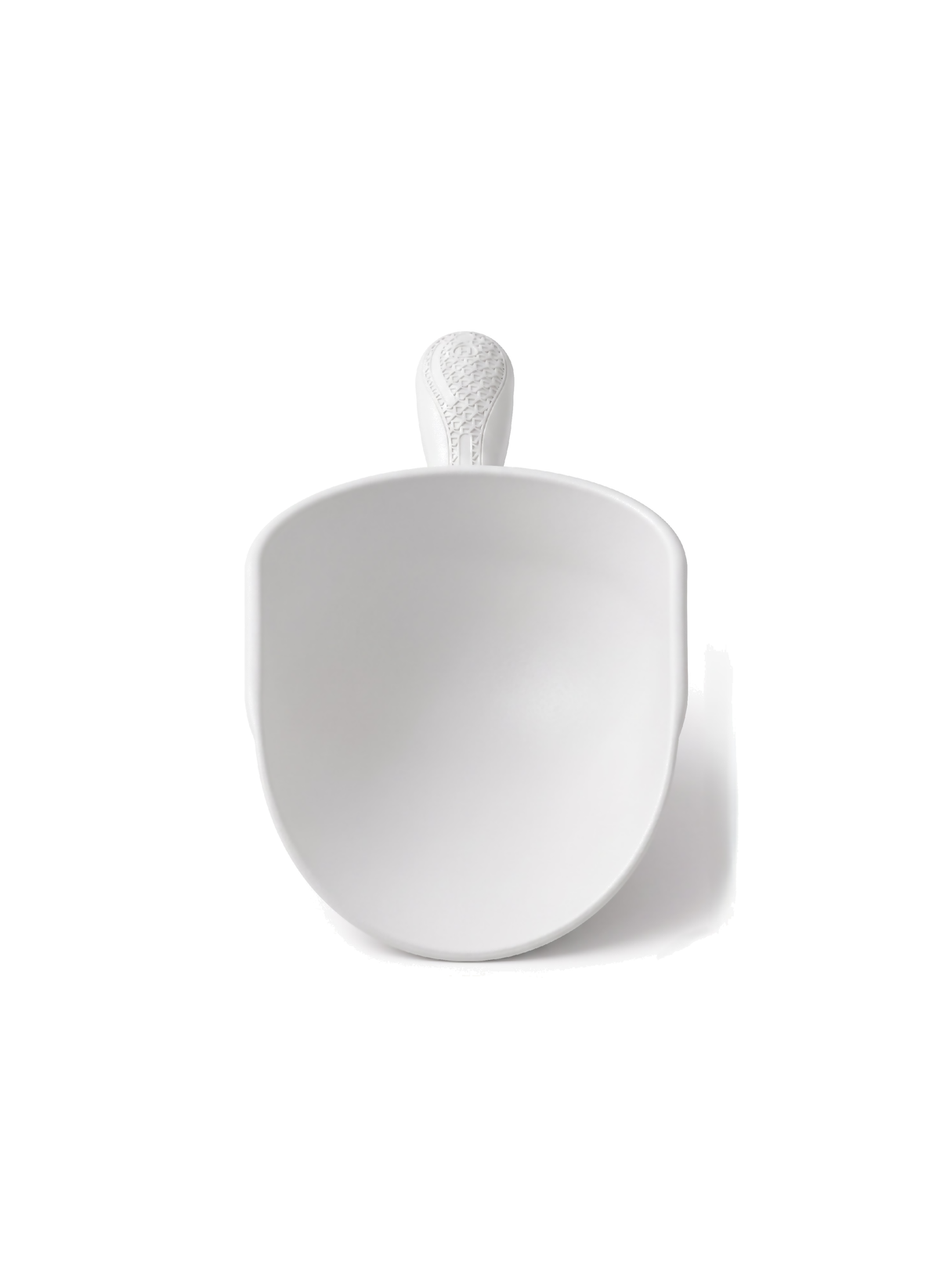 Round plastic food scoop 1550 ml