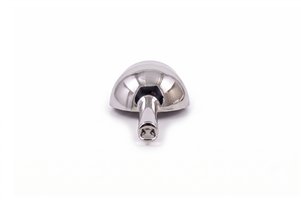 Round stainless steel 18/8 food scoop 150 ml