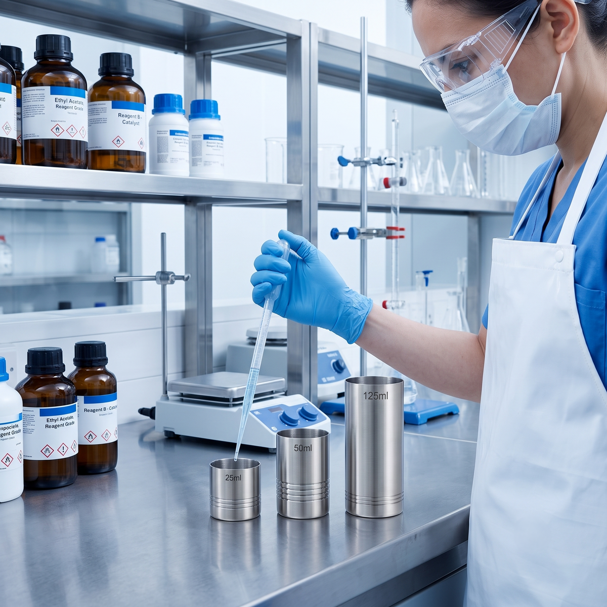 Medidor doble Bonzer 25/50 ml